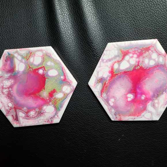 Ceramic coasters - Picture 5 of 9